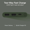 Xiaomi Power Bank 4i | 10000mAh | 22.5W Fast Charge | Olive Green Xiaomi Power Bank 4i | 10000mAh | 22.5W Fast Charge | Olive Green
