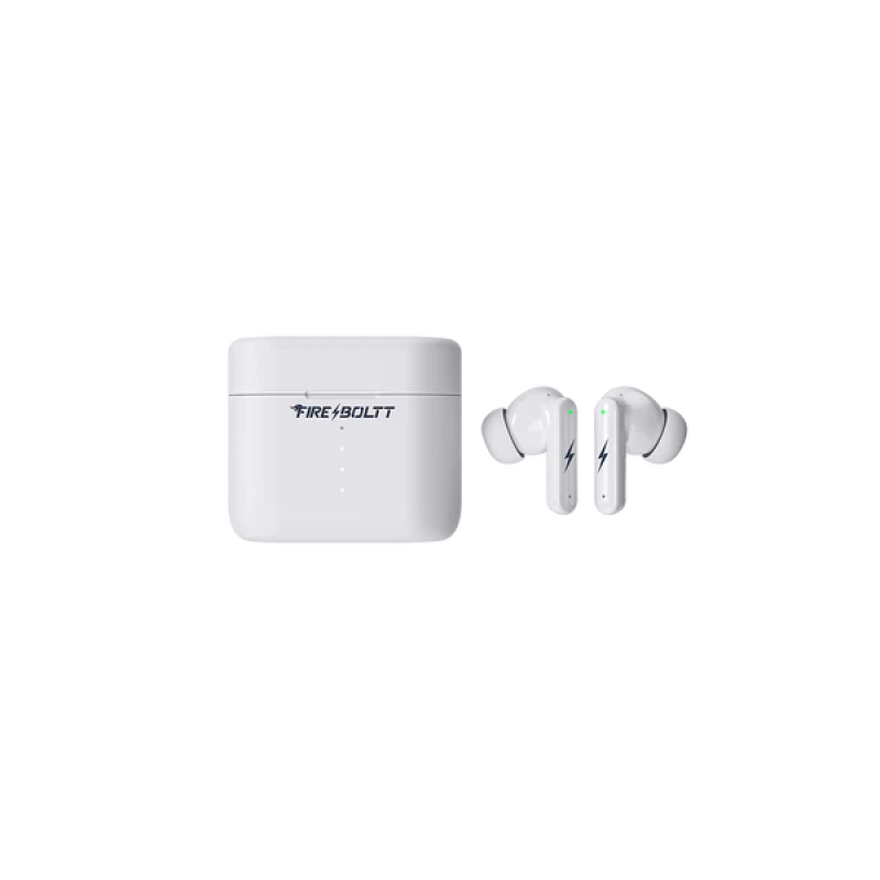 Fire Boltt Antares True Wireless Earbuds | White| BEP512 Fire Boltt Antares True Wireless Earbuds | White| BEP512