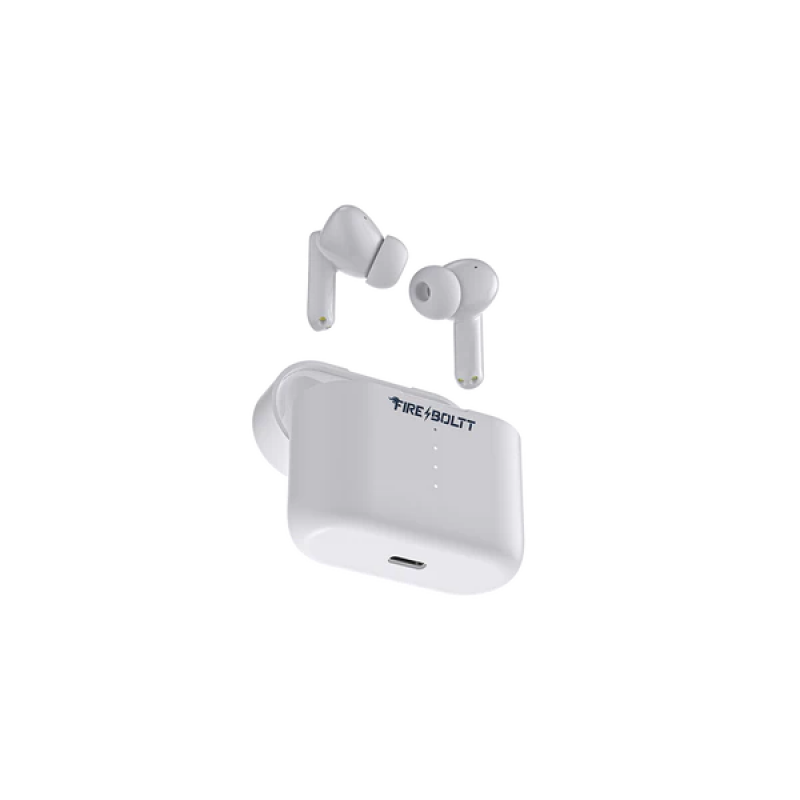 Fire Boltt Antares True Wireless Earbuds | White| BEP512 Fire Boltt Antares True Wireless Earbuds | White| BEP512