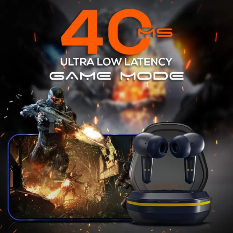 Fire-Boltt Fire Pods Lycan TWS Earbuds | Blue | BEP602 Fire-Boltt Fire Pods Lycan TWS Earbuds | Blue | BEP602