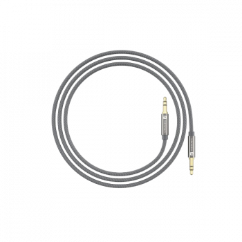 Portronics Konnect Aux 7 | 3.5mm | Gold Plated Connectors | Grey | POR 1624