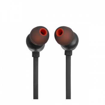 JBL Tune 310C Wired In Ear Earphones | Hi-Res Audio with Digital-to-Analog Converter | 3 Button EQ | Black | JBLT310CBLK