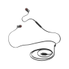 JBL Tune 310C Wired In Ear Earphones | Hi-Res Audio with Digital-to-Analog Converter | 3 Button EQ | Black | JBLT310CBLK