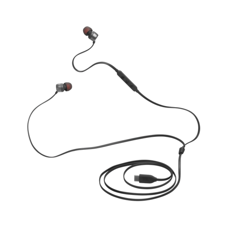 JBL Tune 310C Wired In Ear Earphones | Hi-Res Audio with Digital-to-Analog Converter | 3 Button EQ | Black | JBLT310CBLK JBL Tune 310C Wired In Ear Earphones | Hi-Res Audio with Digital-to-Analog Converter | 3 Button EQ | Black | JBLT310CBLK