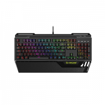 LAPCARE Champ Wired Gaming Keyboard | Spillproof | Black | LGK-108