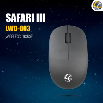 Lapcare Safari III Wireless Mouse | Black | LWM-003 Lapcare Safari III Wireless Mouse | Black | LWM-003