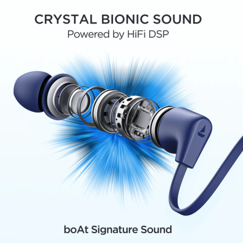 boAt Rockerz Trinity Neckband BT Headset | Just Blue boAt Rockerz Trinity Neckband BT Headset | Just Blue