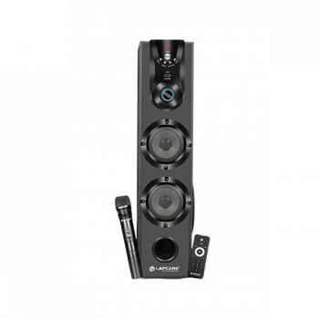 Lapcare Dhamaka Tower Speakers | 50W | Led Digital Display | Black