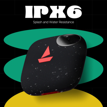 boAt Stone 190 Pro Bluetooth Speaker | 5 W | IPX6 Splash Resistance | Raging Black boAt Stone 190 Pro Bluetooth Speaker | 5 W | IPX6 Splash Resistance | Raging Black