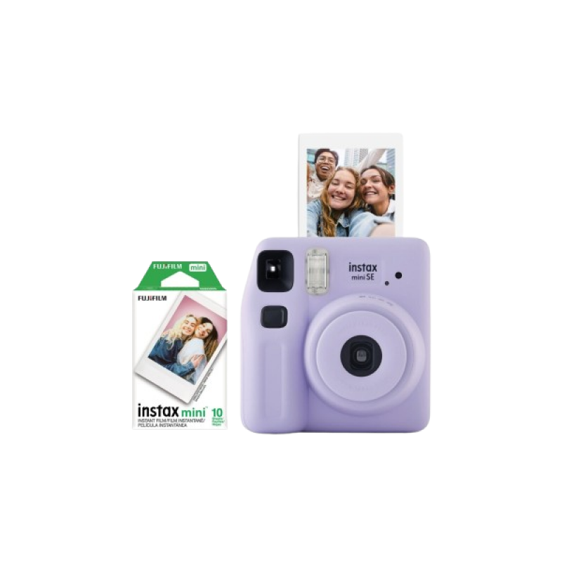 Fujifilm Instax Mini SE Fun Pack Instant Camera | Purple | ICO275 Fujifilm Instax Mini SE Fun Pack Instant Camera | Purple | ICO275