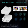Portronics Adapto Super Fast Type C PD Wall Charger | Fast Charging Adaptor | 25W | White | POR 2619 Portronics Adapto Super Fast Type C PD Wall Charger | Fast Charging Adaptor | 25W | White | POR 2619
