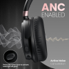 Portronics Muffs M3 Over Ear Headphones | 40 Hour Playtime | Foldable Design | Type C Fast Charging | Black