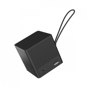 Portronics Bounce 2 Speaker | 5W | 5 Hours Playback | Type C Charging | Black