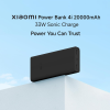 Xiaomi Power Bank 4i | 20000mAh | 33W Super Fast Charging PD | Black