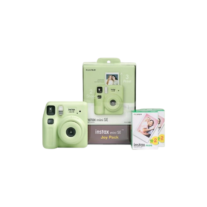 Fujifilm Instax Mini SE Joy Pack | Green | ICO276 Fujifilm Instax Mini SE Joy Pack | Green | ICO276
