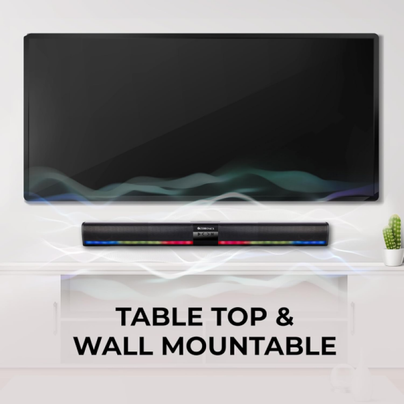 ZEBRONICS Ace Plus Wireless Soundbar | 30W | Bluetooth 5.1 ZEBRONICS Ace Plus Wireless Soundbar | 30W | Bluetooth 5.1