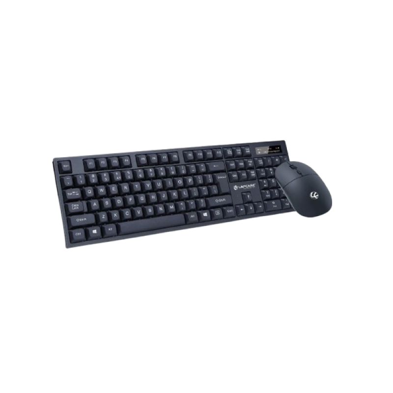 Lapcare Wireless Keyboard and Mouse Combo | Black | WL-102 Lapcare Wireless Keyboard and Mouse Combo | Black | WL-102