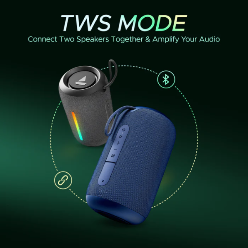 boAt Stone 358 PRO Portable Bluetooth Speaker | 14 W | Vibing Blue boAt Stone 358 PRO Portable Bluetooth Speaker | 14 W | Vibing Blue