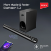 Impex Thunder Beat 3304 Soundbar with Subwoofer | 80W | Bluetooth 5.3 | Multiple Inputs | Black