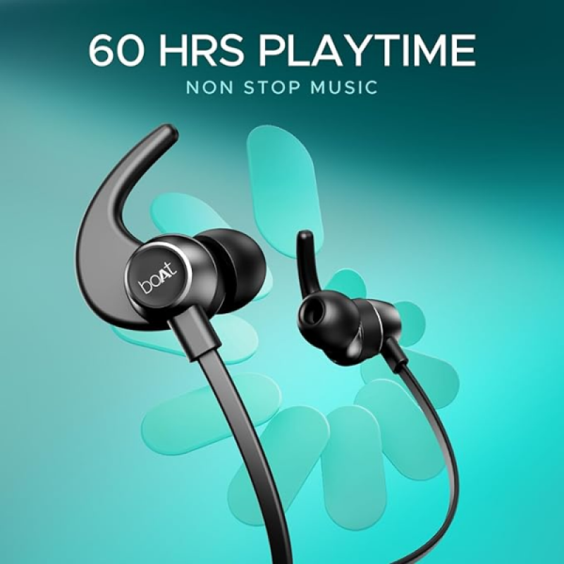boAt Rockerz 255 Pro+ | ASAP Charge | upto 60 Hours Playback | Bluetooth | Active Black boAt Rockerz 255 Pro+ | ASAP Charge | upto 60 Hours Playback | Bluetooth | Active Black