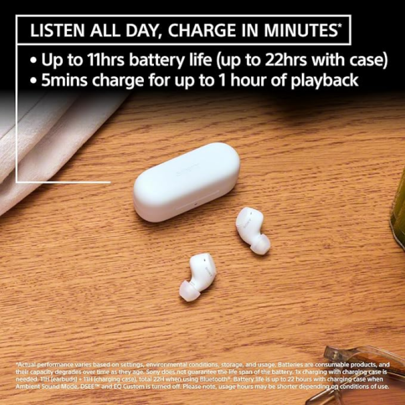 Sony Truly Wireless Bluetooth Earbuds | Small and Comfortable | Black | WF C510/BZ Sony Truly Wireless Bluetooth Earbuds | Small and Comfortable | Black | WF C510/BZ