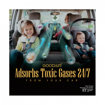 GOODAIR Royal Car Air Purifier | Non Electric | Forest Green