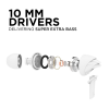boAt BassHeads 100 Wired Headphones | White