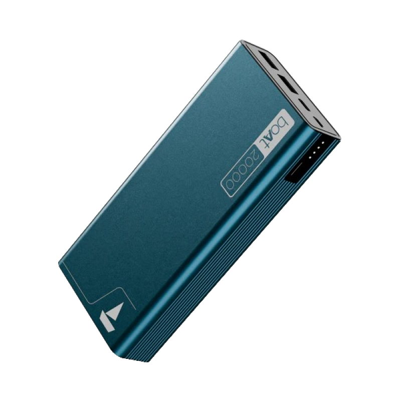 boAt Pro Energyshroom Power Bank | 20000 mAh | 22.5 W | Steel Blue | PB400