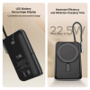 boAt EnergyShroom magnetic wireless power bank | 10000Mah | Black | PB330 boAt EnergyShroom magnetic wireless power bank | 10000Mah | Black | PB330