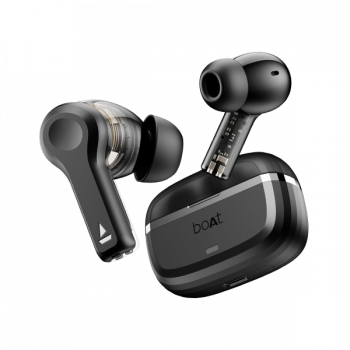 boAt Nirvana Space Earbuds | 360º Spatial Audio | Cosmic Black