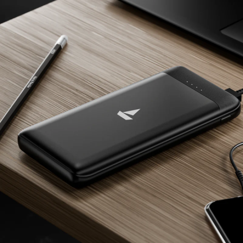 boAt Energyshroom Lite Powerbank | 10000MAH | Carbon Black | PB300 boAt Energyshroom Lite Powerbank | 10000MAH | Carbon Black | PB300