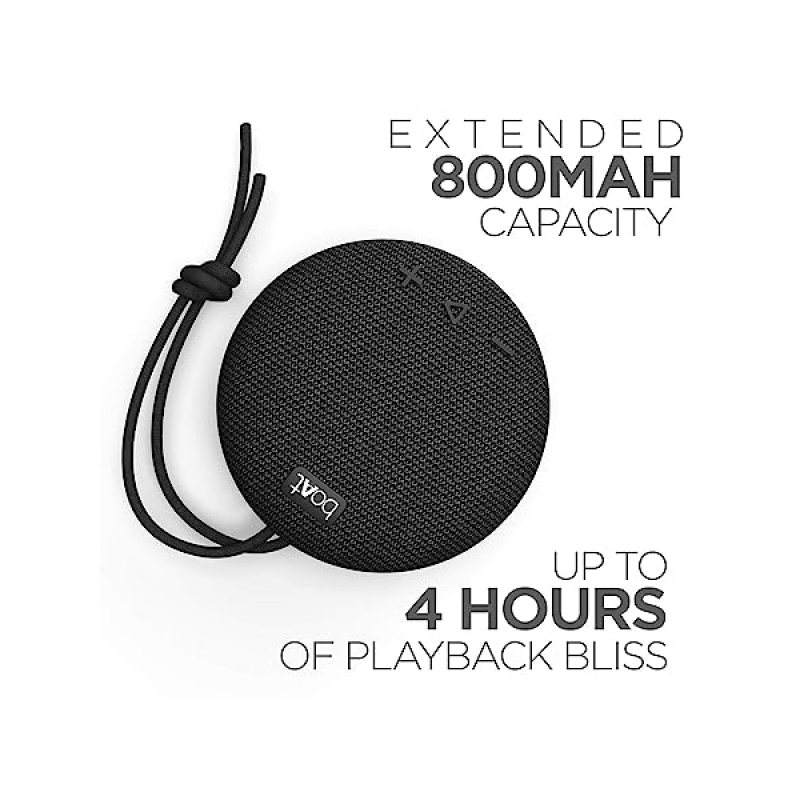 boAt Stone 193 Portable Bluetooth Speaker | Pitch Black boAt Stone 193 Portable Bluetooth Speaker | Pitch Black