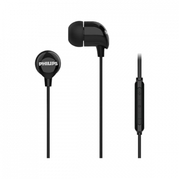 Philips Wired Earphone with Mic | Black | TAE2146