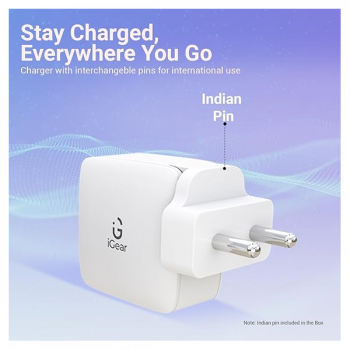 iGear GaN Fast Triple Port Charger | 65W