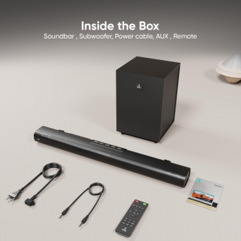 iGear Amplify Home Theatre | with HiFi Bass & Subwoofer | 120W | Black