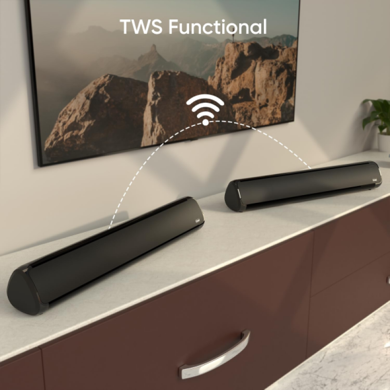 iGear immerse Bluetooth soundbar | 20 W | 2.0 Channel | Inbuilt SubWoofer | Black iGear immerse Bluetooth soundbar | 20 W | 2.0 Channel | Inbuilt SubWoofer | Black
