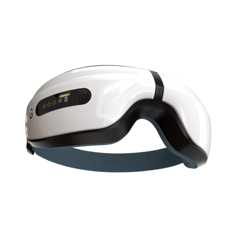 iGear Imassager | Eye Massager for Stress Relief  Sleep Aid & Eye Strain  | White