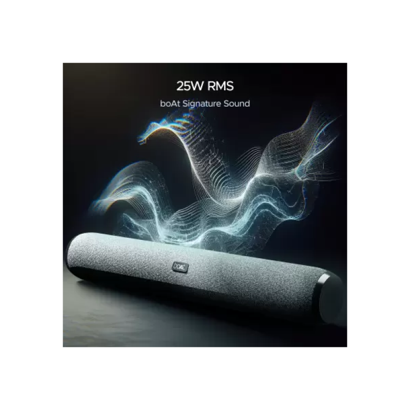 boAt Aavante Bar 590 Bluetooth Soundbar | 25 W | Pebble Black boAt Aavante Bar 590 Bluetooth Soundbar | 25 W | Pebble Black
