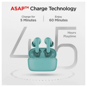 boAt Airdopes 138 Pro TWS Earbuds | IPX5 Water Resistant | ASAP Charge | Mint Cascade