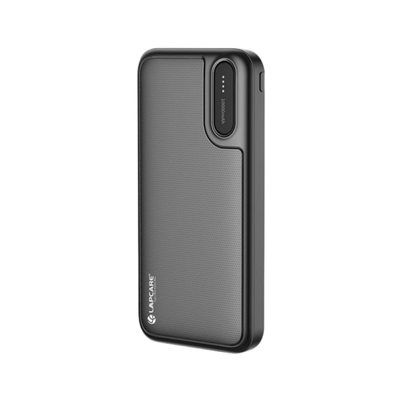 Lapcare Bolt Power Bank | 10000 mAH | With Dual USB and Type C Port | LPB-840