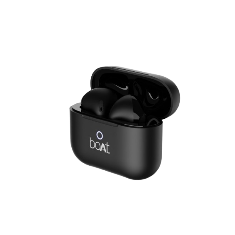 boAt Airdopes Joy Truly Wireless Earbuds | 13mm Drivers | Jet Black boAt Airdopes Joy Truly Wireless Earbuds | 13mm Drivers | Jet Black