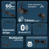 Philips Wireless In ear Neckband | 13mm | Deep Black | TAN1150BK/94 Philips Wireless In ear Neckband | 13mm | Deep Black | TAN1150BK/94