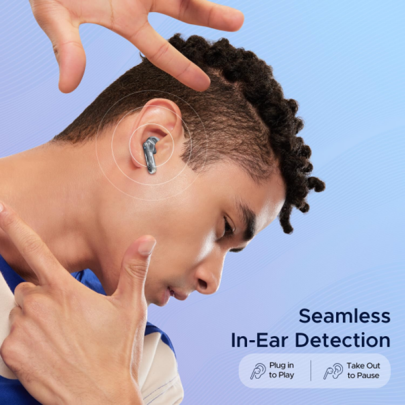 boAt Airdopes 191 ANC Bluetooth Ear Buds | Pellucid White boAt Airdopes 191 ANC Bluetooth Ear Buds | Pellucid White