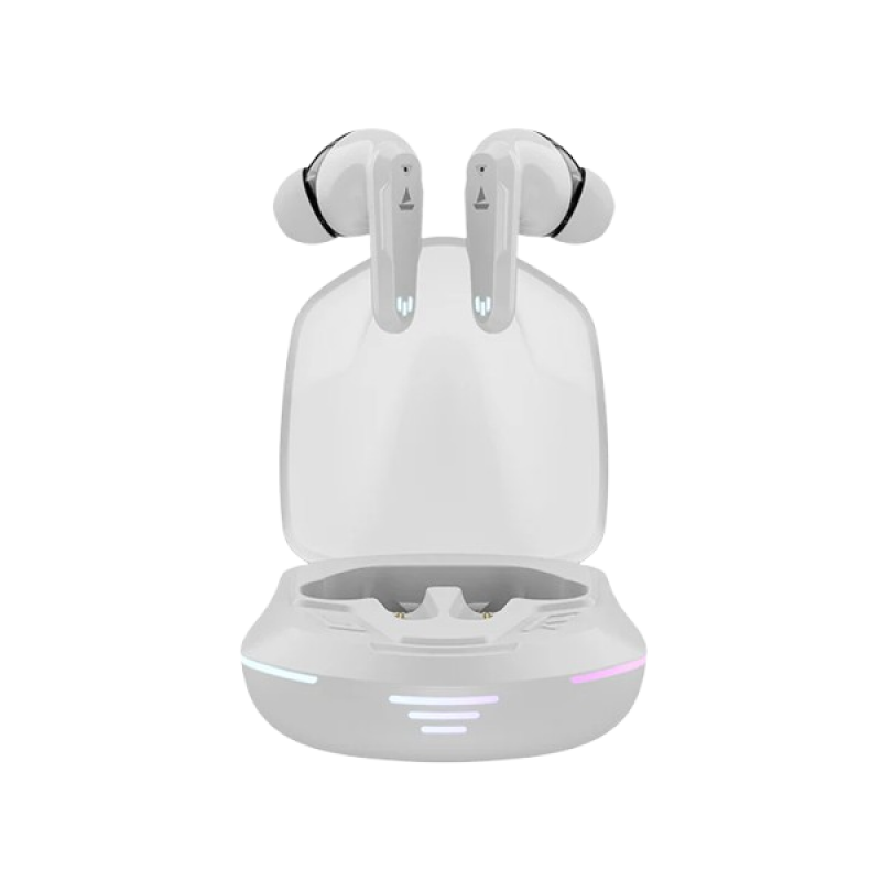 boAt Immortal 181 Gaming Earbuds | Quad Mics with ENx Tech | White Sabre