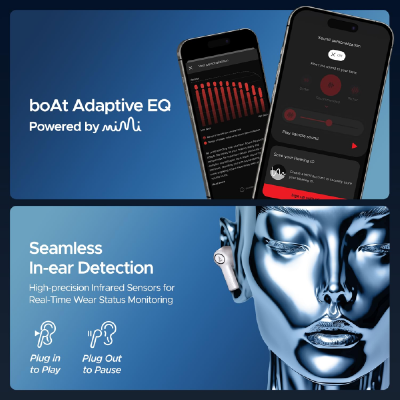 boAt Nirvana Iris Truly Wireless Ear Buds | Quartz White boAt Nirvana Iris Truly Wireless Ear Buds | Quartz White