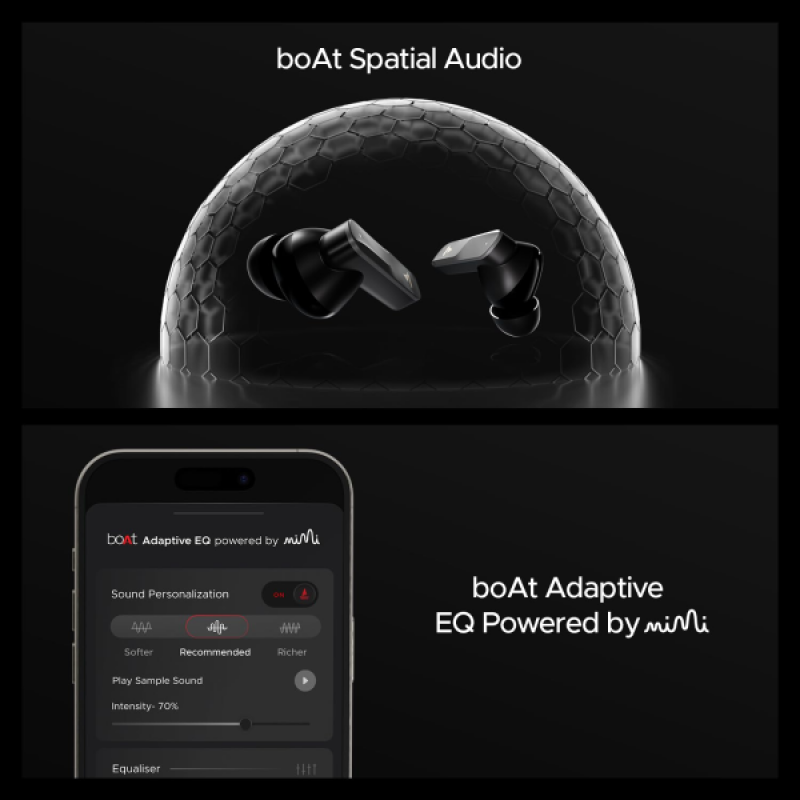 boAt Nirvana X TWS Bluetooth Earbuds | Cosmic Onyx boAt Nirvana X TWS Bluetooth Earbuds | Cosmic Onyx