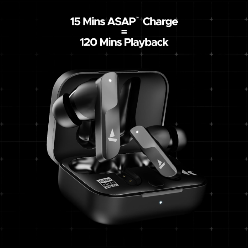 boAt Nirvana X TWS Bluetooth Earbuds | Cosmic Onyx boAt Nirvana X TWS Bluetooth Earbuds | Cosmic Onyx