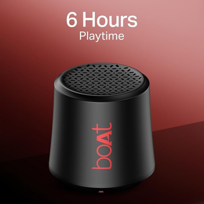 boAt Stone Uno Bluetooth Speaker | 6HRS Battery | 3W | Raging Black boAt Stone Uno Bluetooth Speaker | 6HRS Battery | 3W | Raging Black