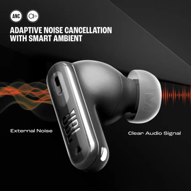 JBL Tune Beam 2 TWS Earbuds | Black | JBLTBEAM2BLK JBL Tune Beam 2 TWS Earbuds | Black | JBLTBEAM2BLK