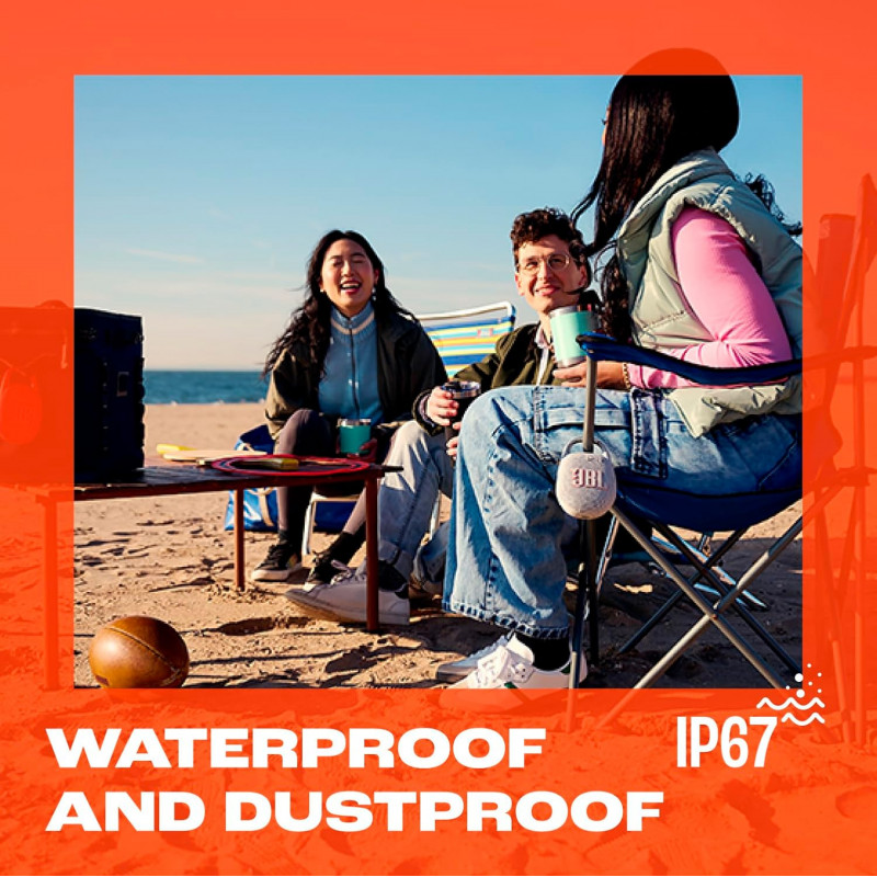 JBL Clip 5 Wireless Ultra Portable Bluetooth Speaker | 7 W | Dust & Waterproof | Purple | JBLCLIP5PUR